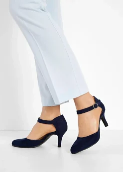 New Spangenpumps mit schmalem Absatz Damen Pumps