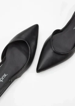 Sale Spitze Sling-Ballerinas Damen Sommerschuhe