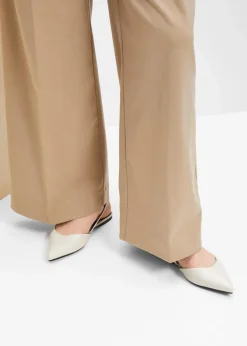 Damen bonprix Sommerschuhe|Spitze Sling-Ballerinas