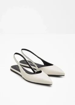Damen bonprix Sommerschuhe|Spitze Sling-Ballerinas