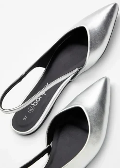 Online Spitze Sling-Ballerinas Damen Sommerschuhe