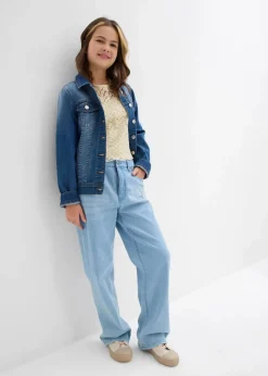 Outlet Spitzenbluse mit Jeseytop (2tgl. Set) Kinder Mädchen 9-16 Jahre·Shirts & Blusen