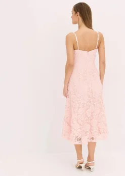 Outlet Spitzenkleid mit dekorierten Trägern Damen Bekleidung·Pullover & Strickjacken|Festliche Mode