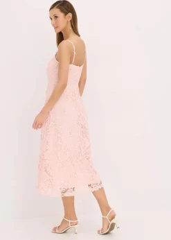 Outlet Spitzenkleid mit dekorierten Trägern Damen Bekleidung·Pullover & Strickjacken|Festliche Mode