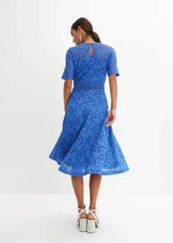 Hot Spitzenkleid mit Häkeleinsatz Damen Bekleidung·Pullover & Strickjacken|Kleider