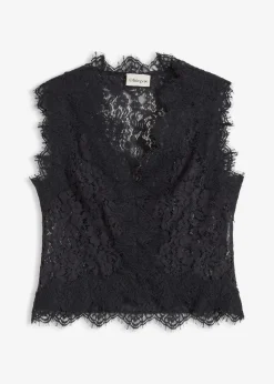 Discount Spitzenweste Damen Bekleidung·Hosen|Jacken & Mäntel