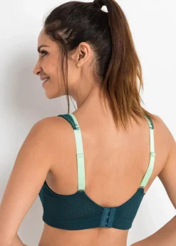 Damen bonprix Wäsche·Sportwäsche|Wäsche·Große Cups D-H|Sport BH mit starkem Halt