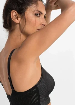 Damen bonprix Große Cups D-H|Sportbekleidung|Sport BH mit starkem Halt