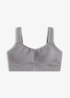 Damen bonprix Wäsche·Große Cups D-H|Wäsche·Bhs|Sport-BH mit mittlerem Halt mit baumwollartigem Griff