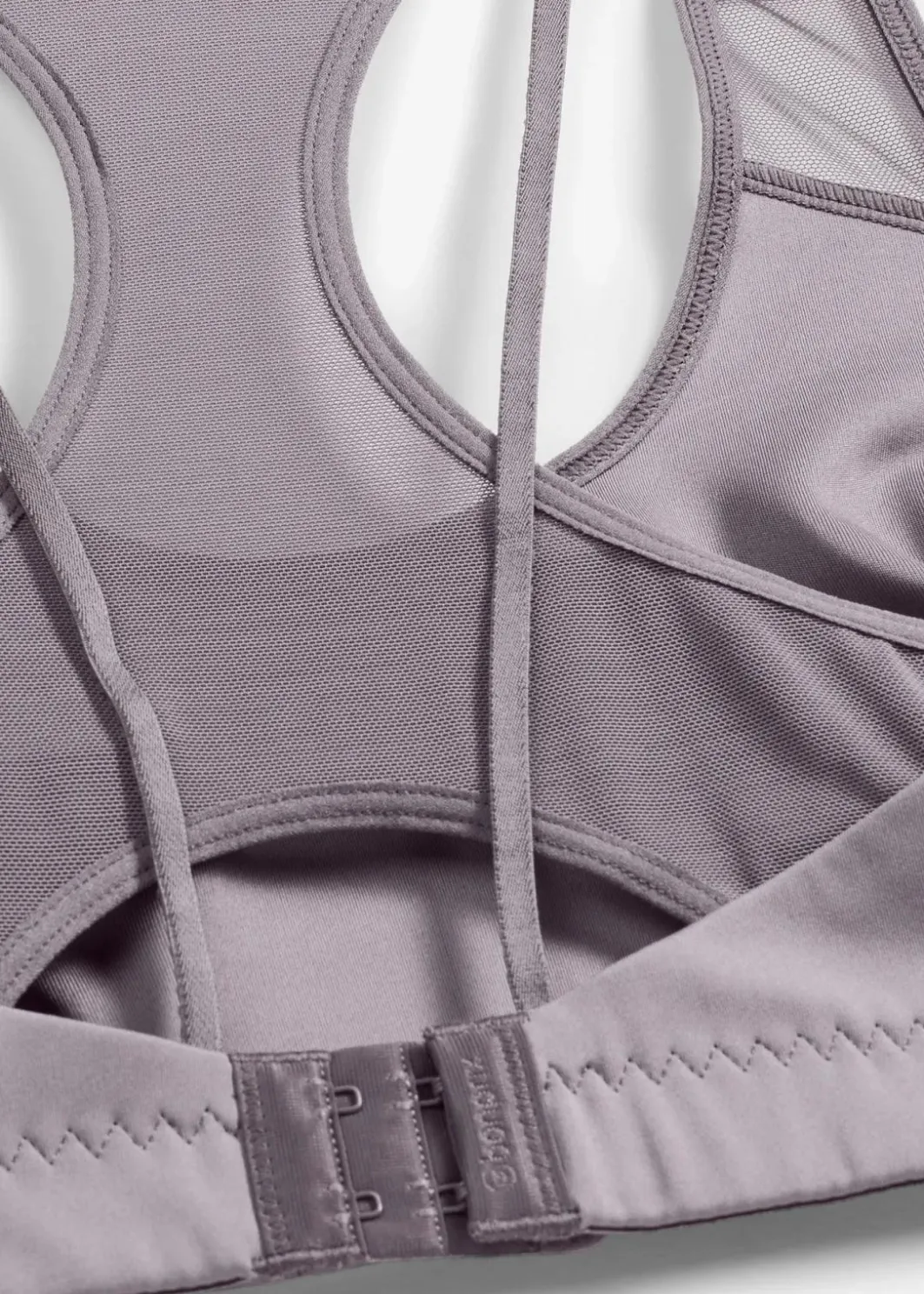 Discount Sport-BH mit mittlerem Halt und leichtem Glanz Damen Bhs|Große Cups D-H