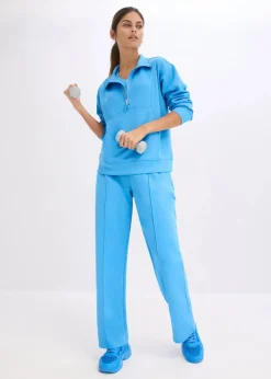 Damen bonprix Jacken & Mäntel|Sportbekleidung|Sport-Jacke mit Stehkragen