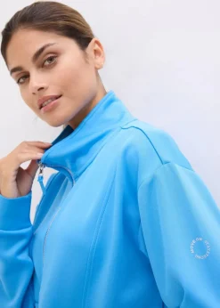 Damen bonprix Jacken & Mäntel|Sportbekleidung|Sport-Jacke mit Stehkragen