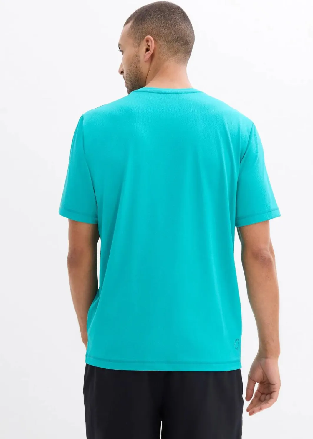 Herren bonprix Shirts & Polos|Sportbekleidung|Sport-Shirt mit Strukturoptik