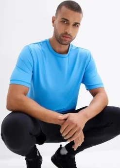 Discount Sport-Shirt mit Strukturoptik Herren Sportbekleidung|Shirts & Polos