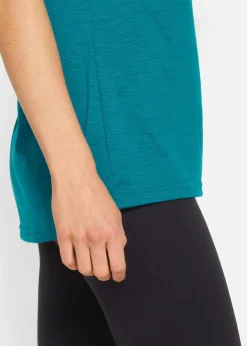 Damen bonprix Bekleidung·Jumpsuits|Bekleidung·Sweat|Sport-Shirt, schnelltrocknend, 2er-Pack