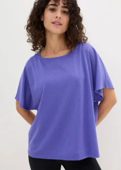 Damen bonprix Bekleidung·Sweat|Sportbekleidung|Sport-Top mit Mesh-Shirt (2-tlg. Set)