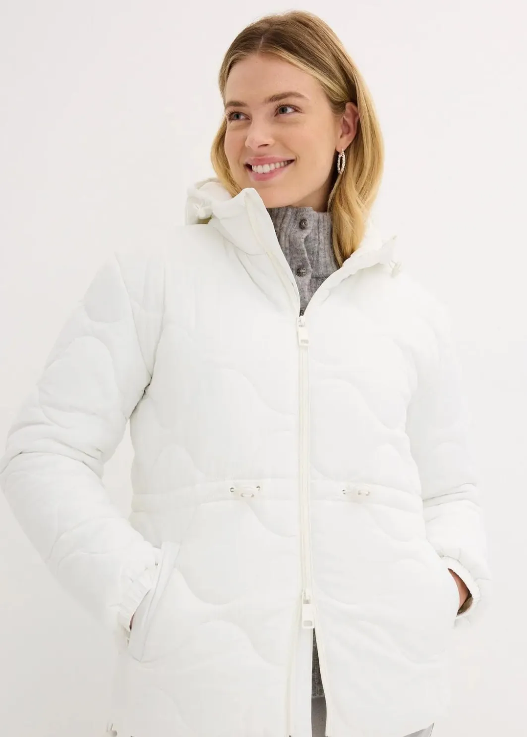 Damen bonprix Jacken & Mäntel|Nachhaltigere Materialien|Steppjacke