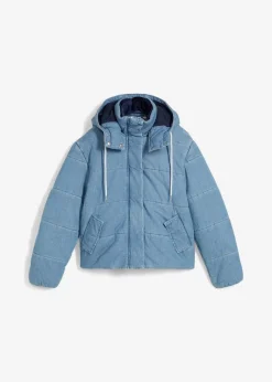Damen bonprix Bekleidung·Hosen|Jacken & Mäntel|Steppjacke aus Denim