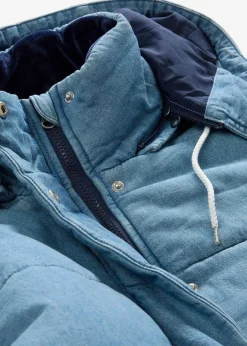 Damen bonprix Bekleidung·Hosen|Jacken & Mäntel|Steppjacke aus Denim