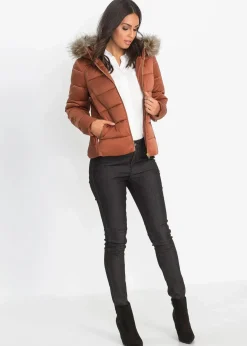 Damen bonprix Jacken & Mäntel|Nachhaltigere Materialien|Steppjacke aus recyceltem Polyester