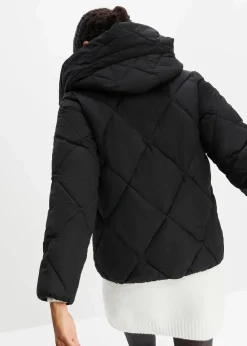 Best Steppjacke mit Kapuze Damen Bekleidung·Hosen|Jacken & Mäntel
