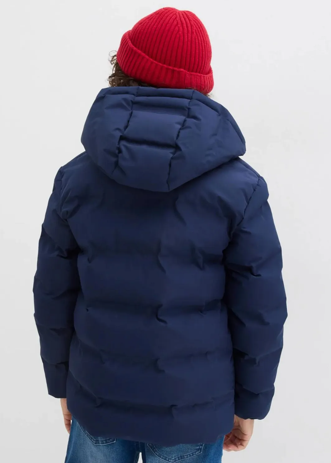 Kinder bonprix Jungen 9-16 Jahre·Bademode|Jungen 9-16 Jahre·Jacken & Outdoor|Steppjacke mit Kapuze