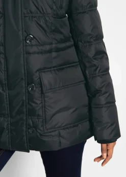 Damen bonprix Bekleidung·Hosen|Jacken & Mäntel|Steppjacke mit Kapuze