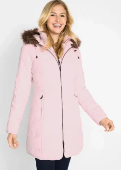 Damen bonprix Jacken & Mäntel|Bekleidung·Hosen|Steppjacke mit Kapuze, gefüttert