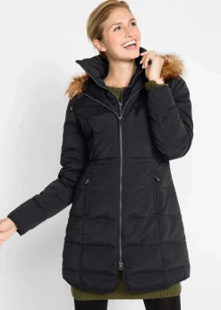 Damen bonprix Bekleidung·Hosen|Jacken & Mäntel|Steppjacke mit Kapuze, gefüttert