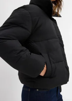 Damen bonprix Nachhaltigere Materialien|Jacken & Mäntel|Steppjacke mit Stehkragen