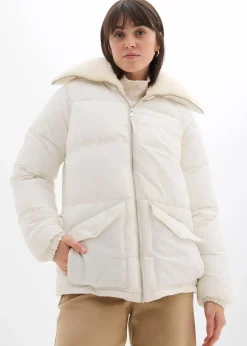 Hot Steppjacke mit Teddykragen Damen Jacken & Mäntel|Bekleidung·Hosen