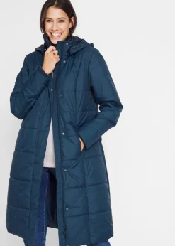 Discount Steppmantel mit abnehmbarer Kapuze Damen Jacken & Mäntel|Bekleidung·Hosen
