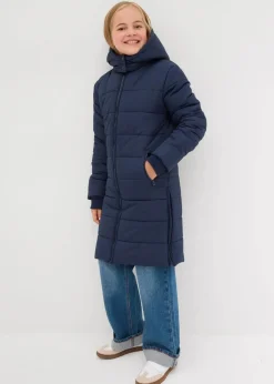Kinder bonprix Mädchen 2-8 Jahre·Jacken & Outdoor|Mädchen 9-16 Jahre·Jacken & Outdoor|Steppmantel mit abnehmbarer Kapuze