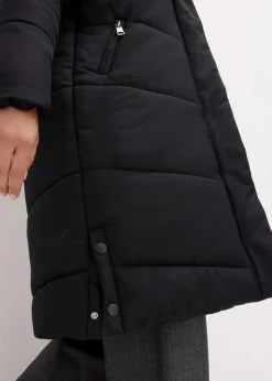 Hot Steppmantel mit Teddyfutter in der Kapuze Damen Jacken & Mäntel|Nachhaltigere Materialien