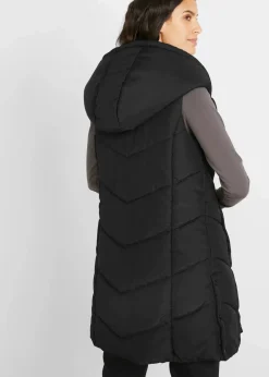 Damen bonprix Bekleidung·Hosen|Nachhaltigere Materialien|Steppweste aus recyceltem Polyester