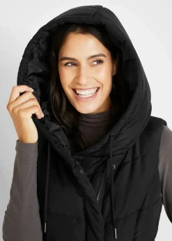 Damen bonprix Bekleidung·Hosen|Nachhaltigere Materialien|Steppweste aus recyceltem Polyester