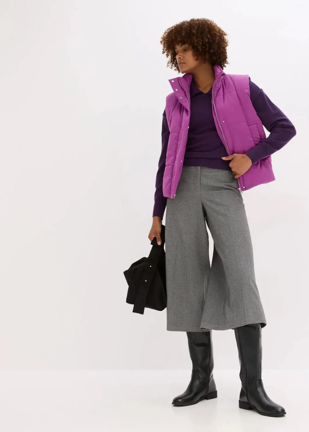 Outlet Steppweste mit leichtem Glanz Damen Jacken & Mäntel|Bekleidung·Hosen