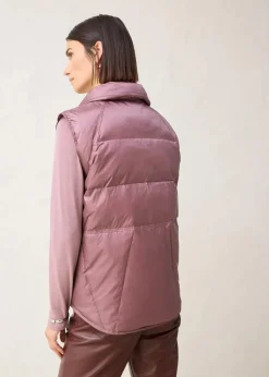 Damen bonprix Bekleidung·Hosen|Jacken & Mäntel|Steppweste mit recycelter Daunen