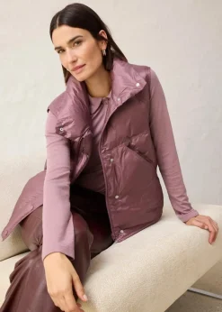 Damen bonprix Bekleidung·Hosen|Jacken & Mäntel|Steppweste mit recycelter Daunen