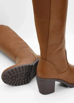 Damen bonprix Schuhe & Accessoires In Spezialgrößen·Elastischer Schaft|Stiefel|Stiefel
