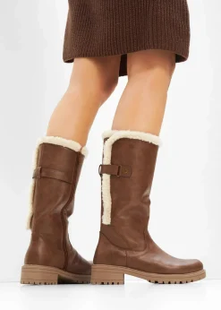 Damen bonprix Gefütterte Winterschuhe|Stiefel|Stiefel