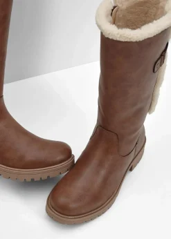 Damen bonprix Gefütterte Winterschuhe|Stiefel|Stiefel