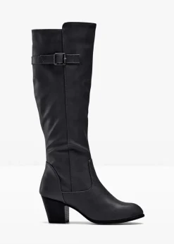 Discount Stiefel Damen Stiefel|Schuhe & Accessoires In Spezialgrößen·Elastischer Schaft