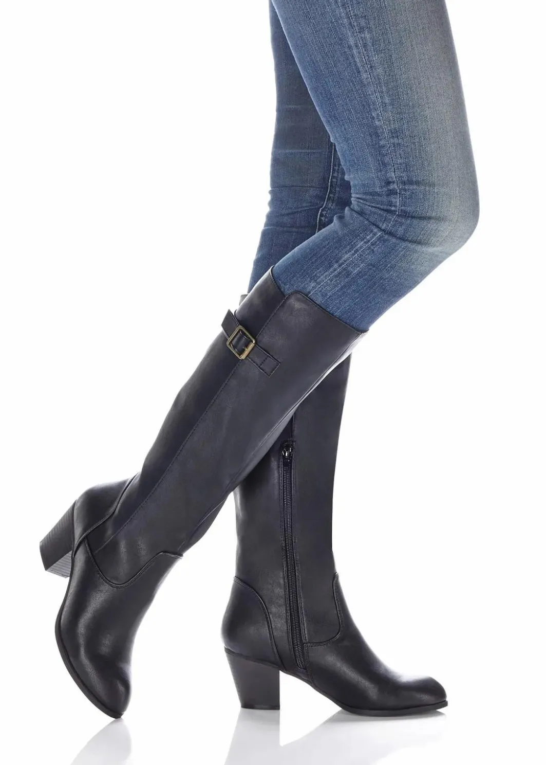 Discount Stiefel Damen Stiefel|Schuhe & Accessoires In Spezialgrößen·Elastischer Schaft