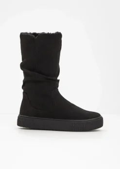 Outlet Stiefel Damen Gefütterte Winterschuhe|Stiefel