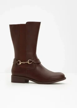 Damen bonprix Stiefel|Schuhe & Accessoires In Spezialgrößen·Elastischer Schaft|Stiefel