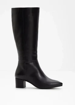 Damen bonprix Stiefel|Nachhaltigere Materialien|Stiefel aus Leder