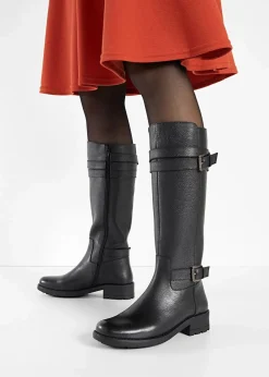 Damen bonprix Stiefel|Schuhe & Accessoires In Spezialgrößen·Schuhe In Übergröße|Stiefel aus Leder