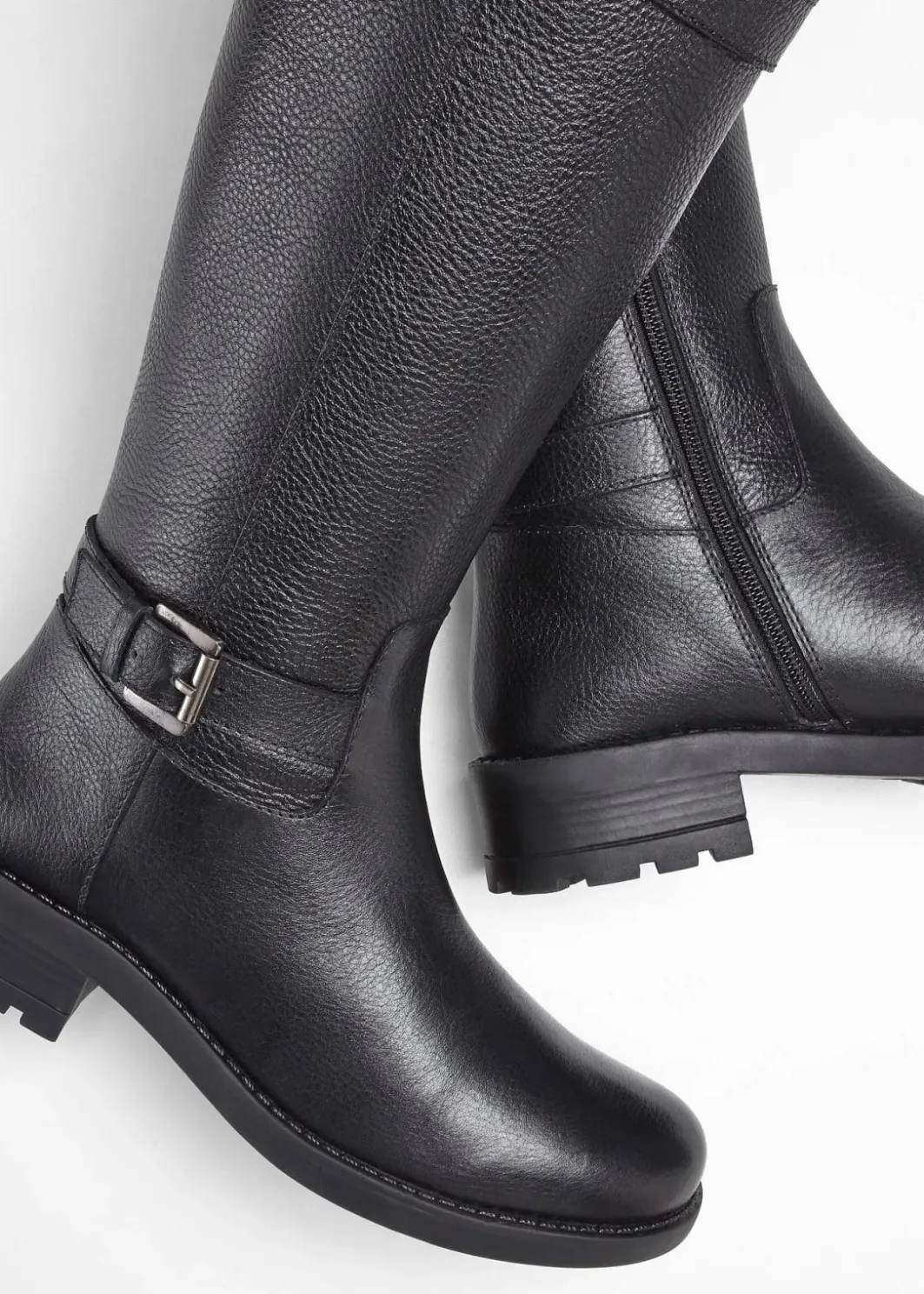 Damen bonprix Stiefel|Schuhe & Accessoires In Spezialgrößen·Schuhe In Übergröße|Stiefel aus Leder