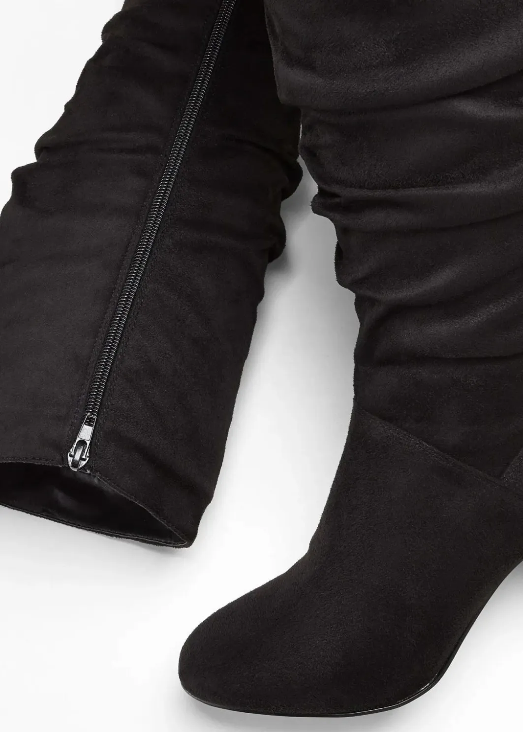 Online Stiefel mit Raffung Damen Stiefel